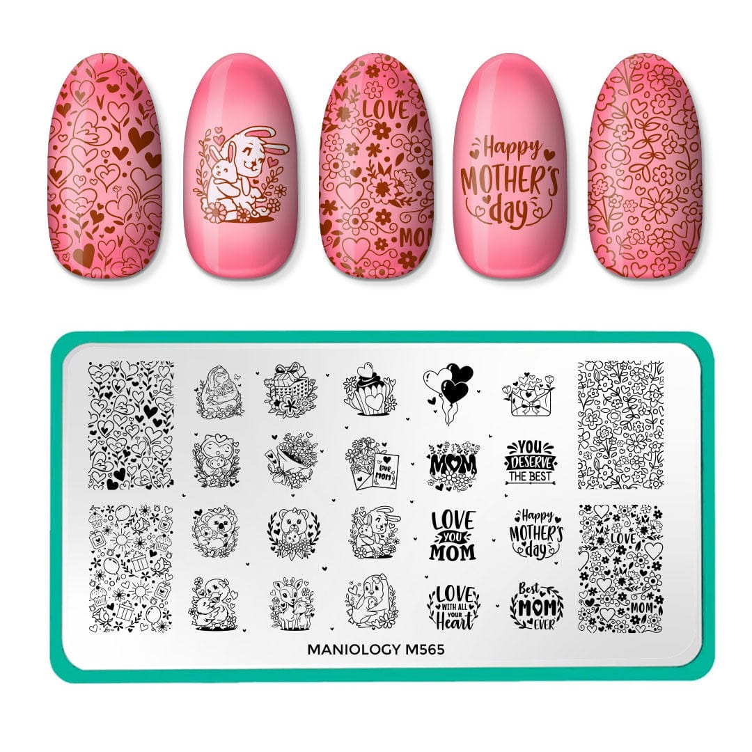 Placa Stamping de uñas Cherished (M565) | Maniology