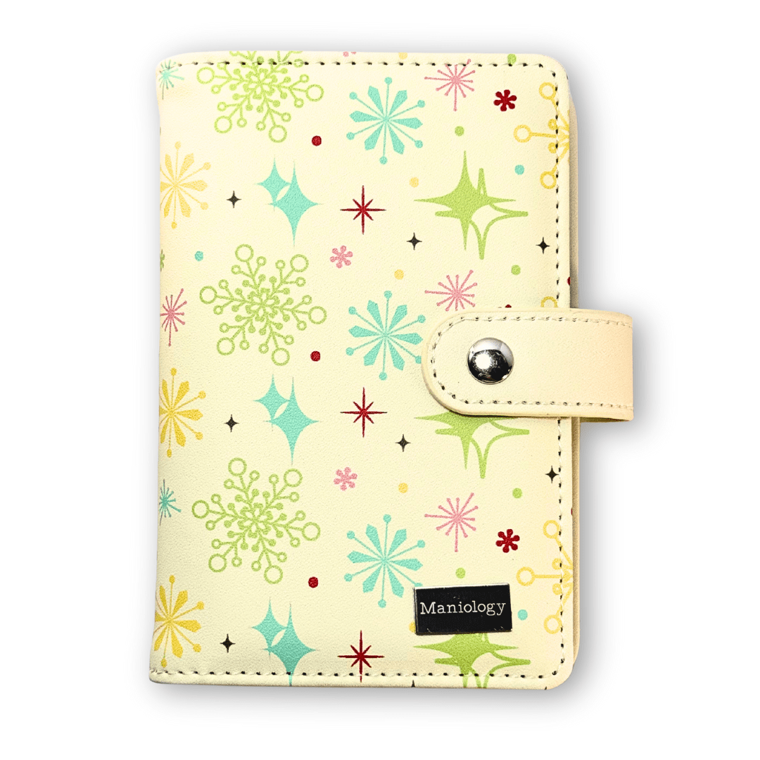 Organizador de placas de stamping mini edición limitada - Copos de nieve (tool118) | Maniology