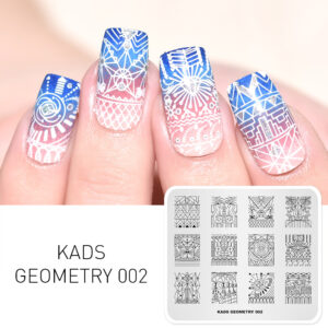 GEOMETRY 002 Nail Stamping Plate Geometry | KADS