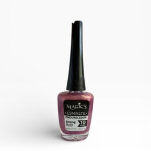 Esmalte Tradicional 117 Dorado Escarcha Rosa y Plata | Magic's