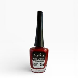 Esmalte Tradicional 087 Rojo Metalizado Magics | Color Intenso y Brillante para Uñas en Colombia