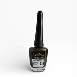 Esmalte Tradicional 123 Negro Dorado Magics | Color Elegante y Brillante para Uñas en Colombia