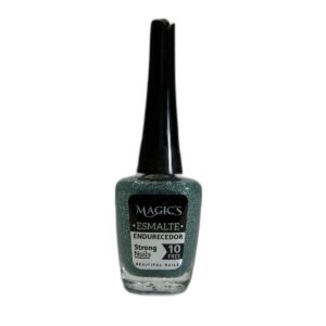 Esmalte Tradicional 159 Transparente Escarchado Verde Magic's - Brillo Esmeralda | Pambish Store