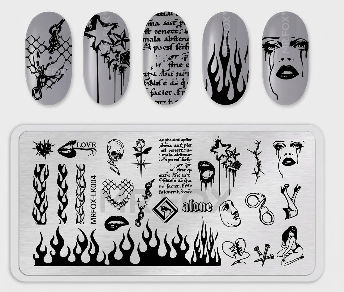 Dark Fire Stamping